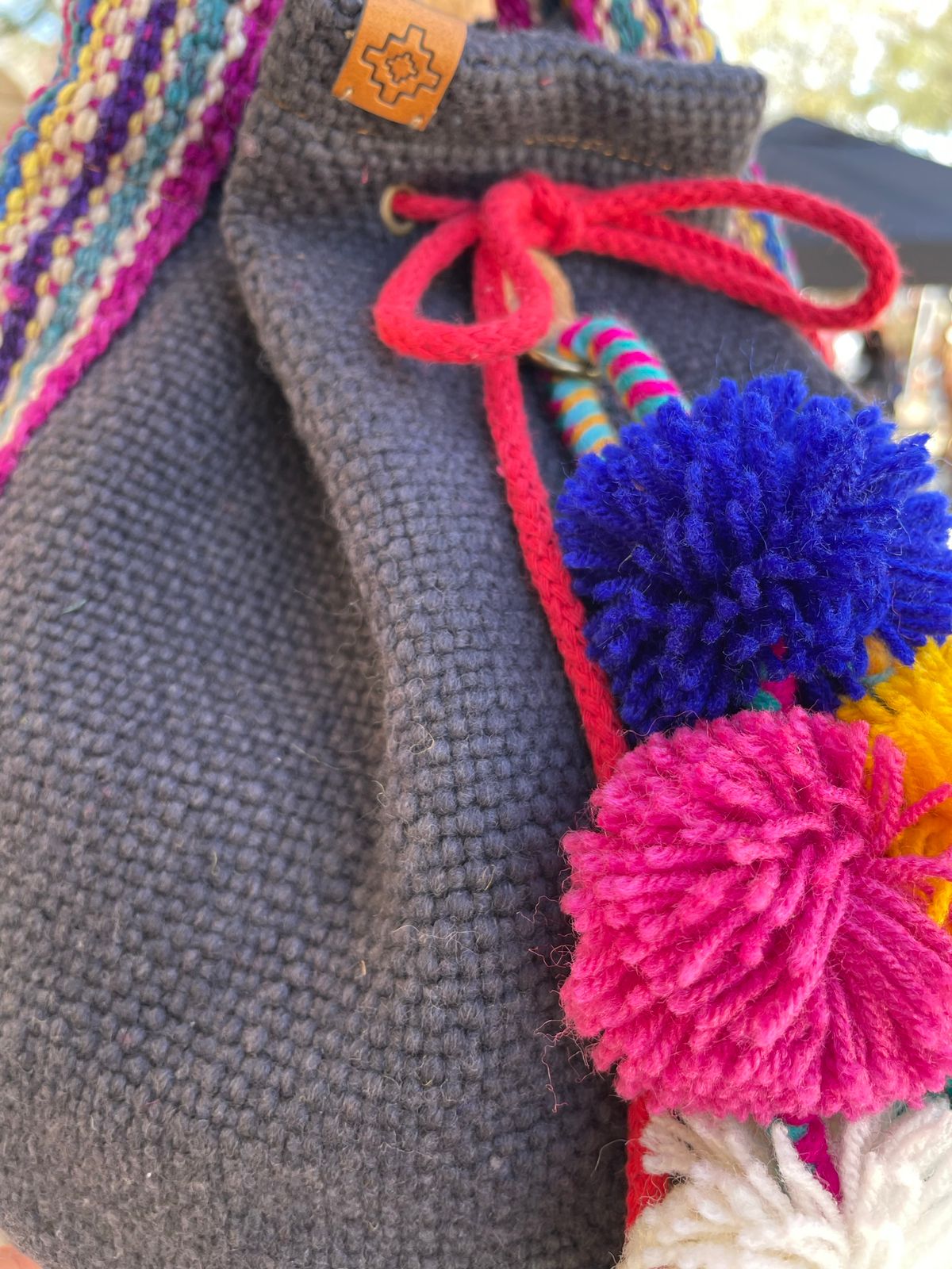 Woven Bag - Blue