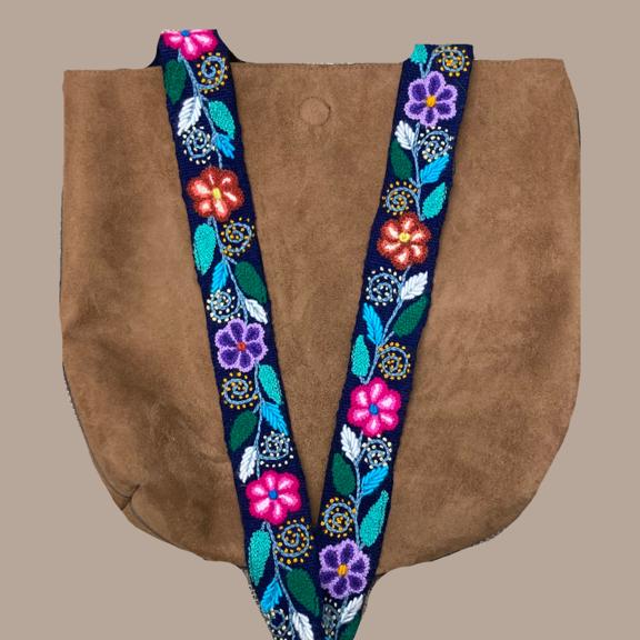 Embroidered Bag Strap