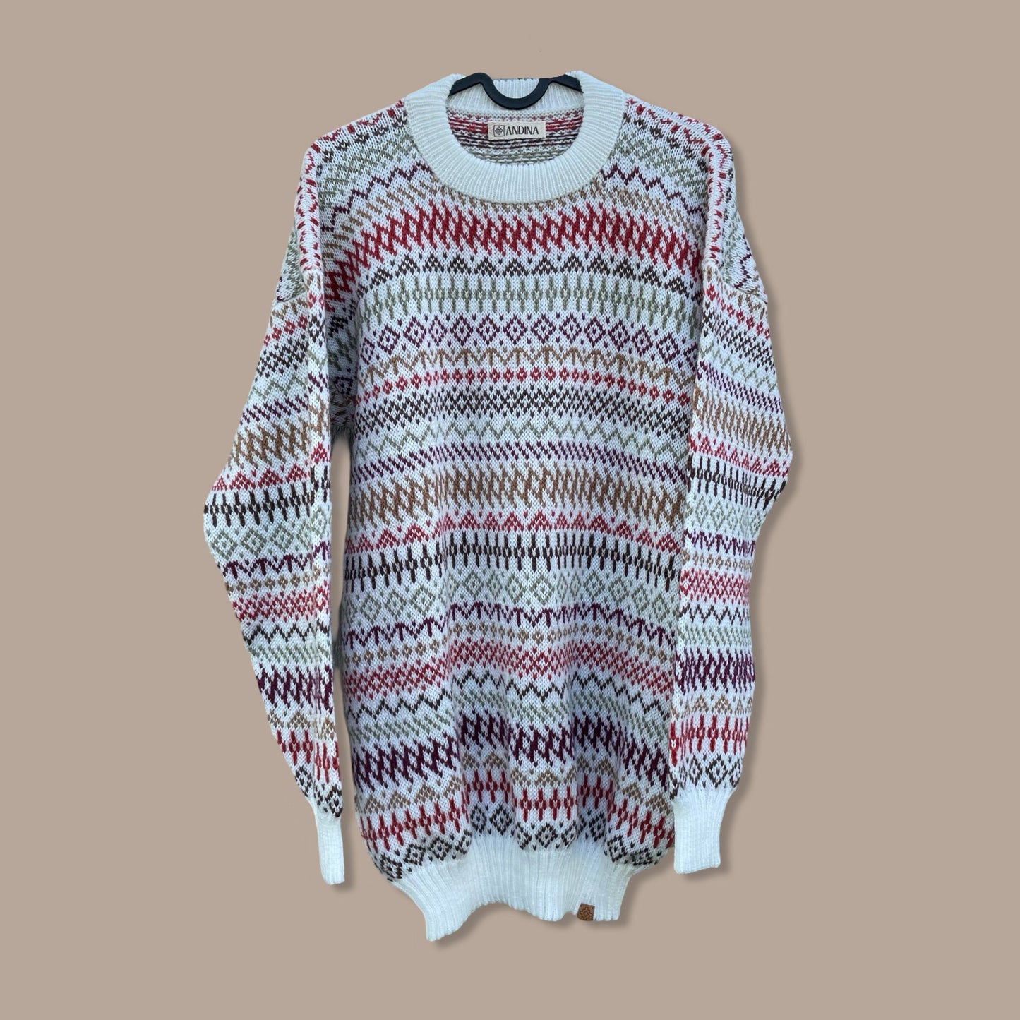 Knitted Ethnic Sweater