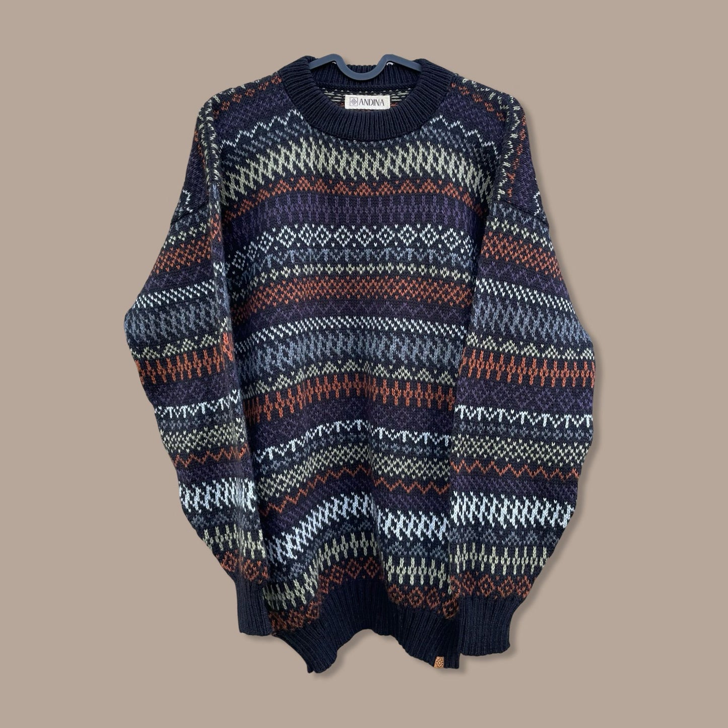 Knitted Ethnic Sweater