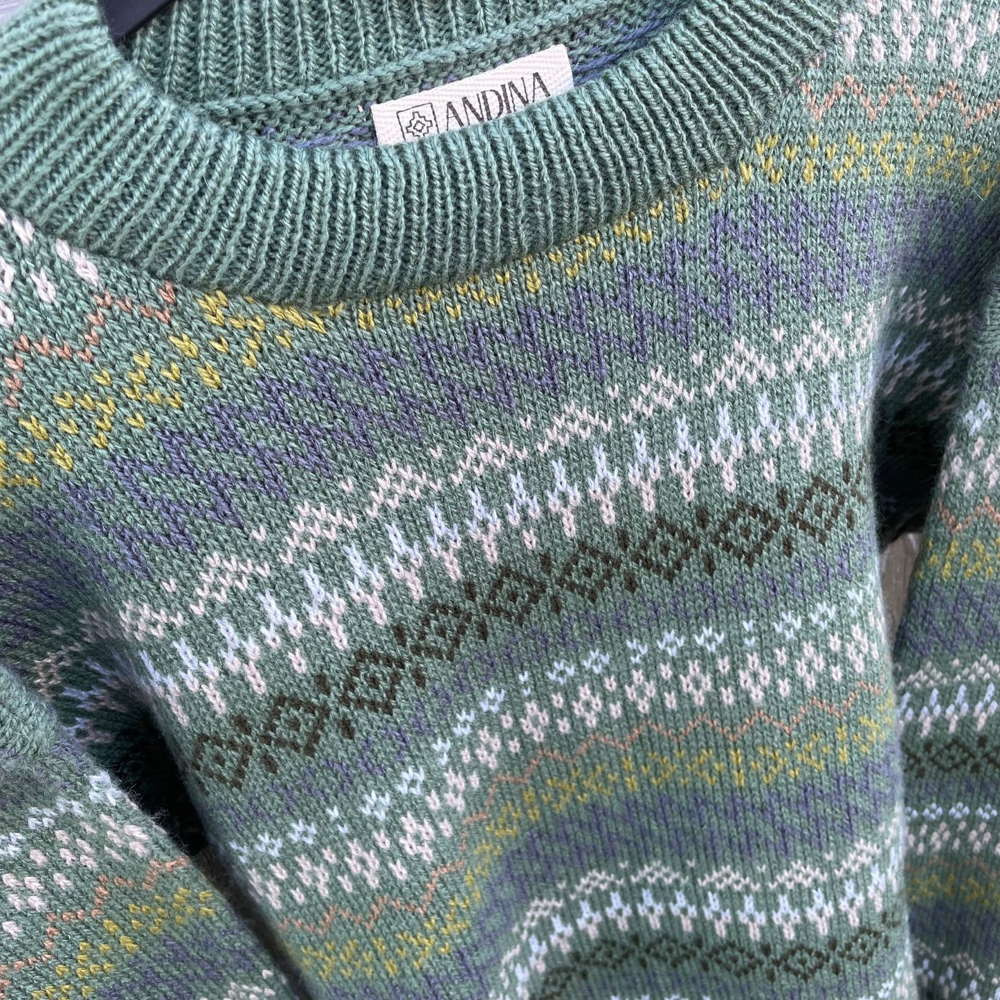 Knitted Ethnic Sweater