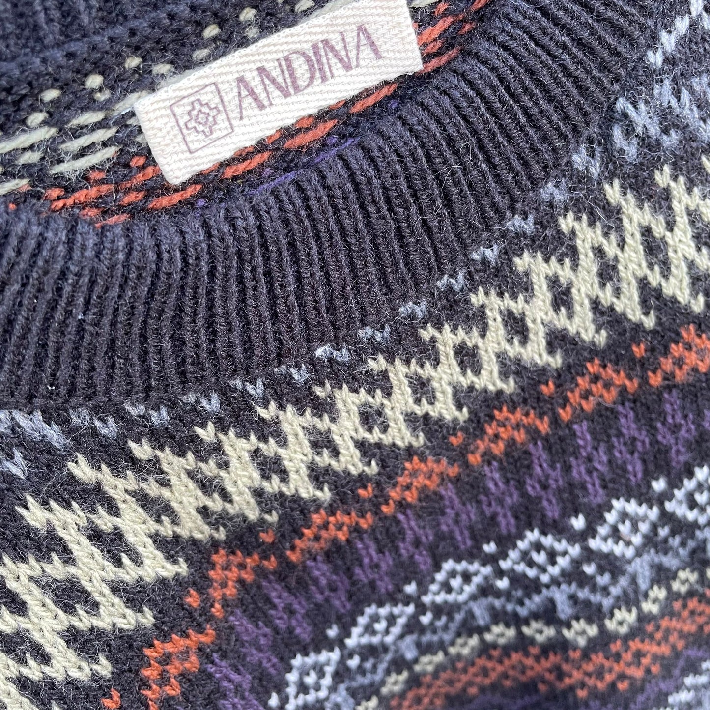Knitted Ethnic Sweater