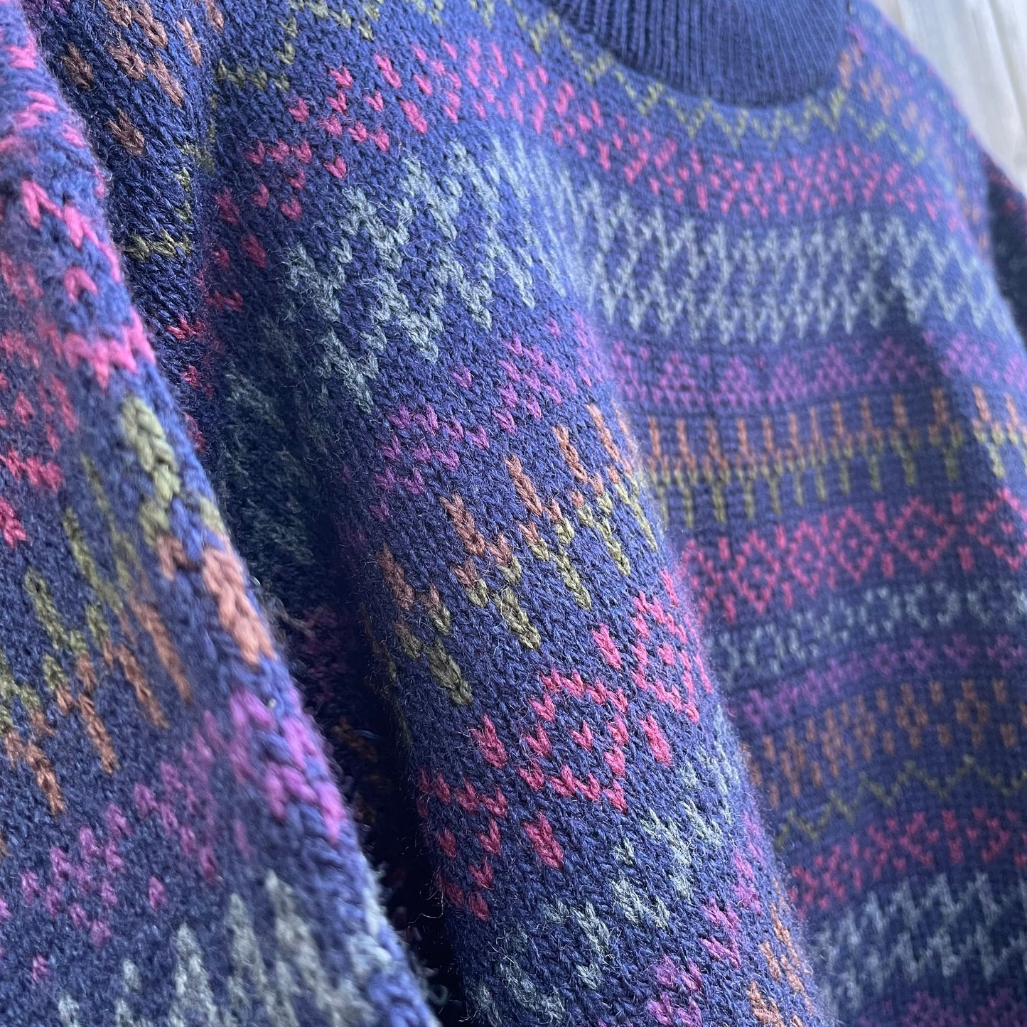 Knitted Ethnic Sweater