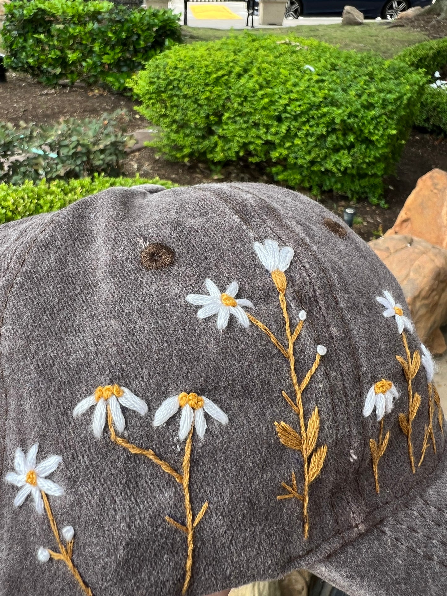 Embroidered Cap - Chocolate