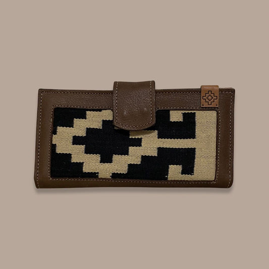 Leather and 'Guarda Pampa' Women Wallet