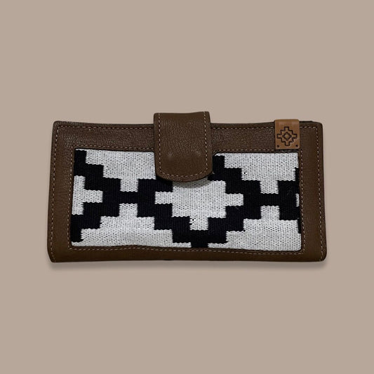 Leather and 'Guarda Pampa' Women Wallet