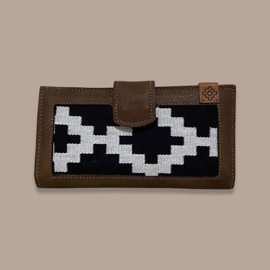 Leather and 'Guarda Pampa' Women Wallet