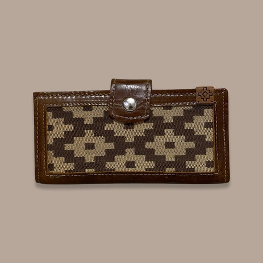 Leather and 'Guarda Pampa' Women Wallet