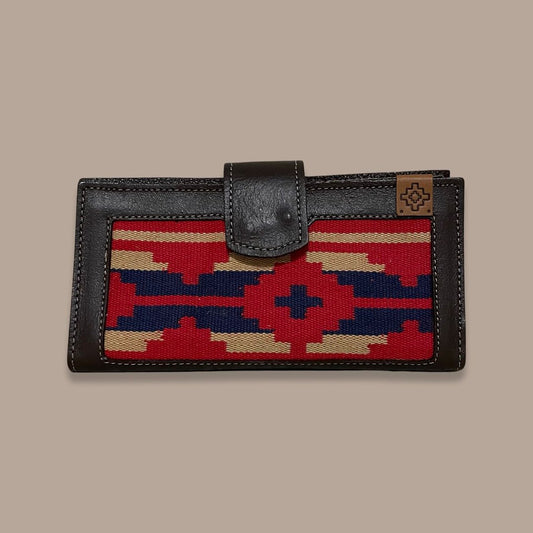 Leather and 'Guarda Pampa' Women Wallet