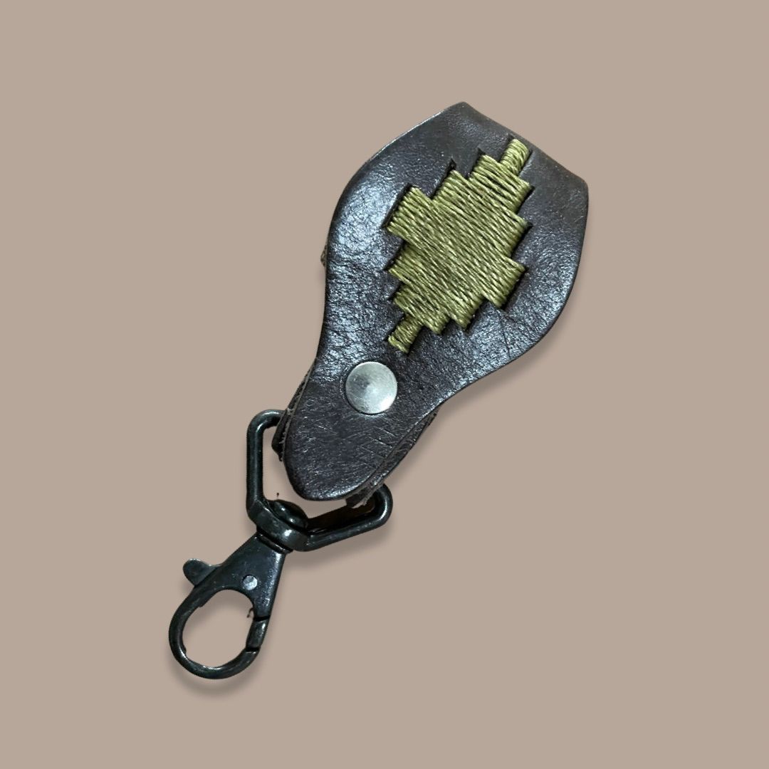 Leather Keychain