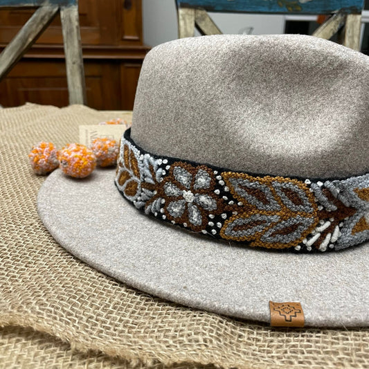 Embroidered Hat Band