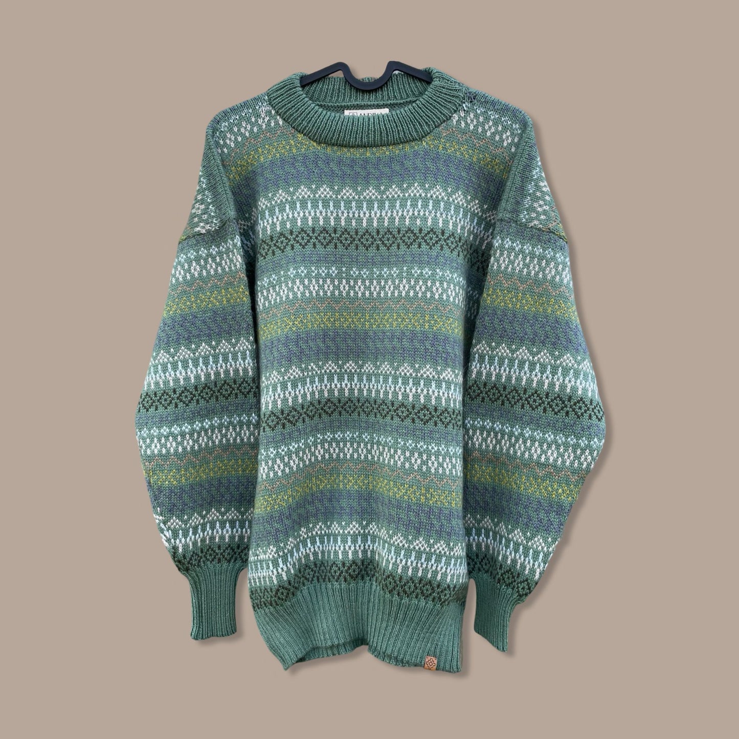 Knitted Ethnic Sweater
