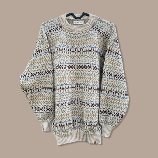 Knitted Ethnic Sweater