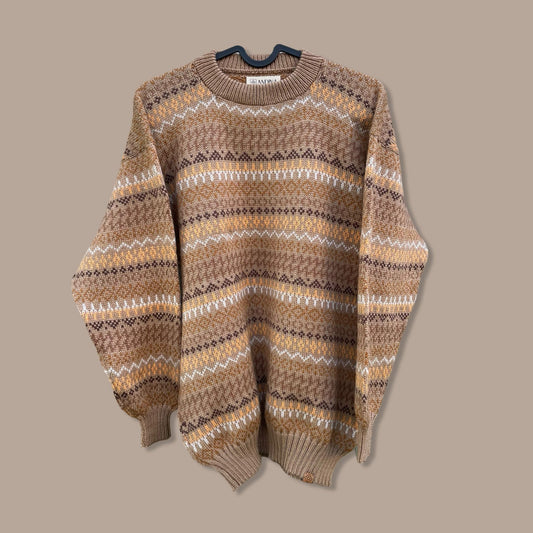 Knitted Ethnic Sweater