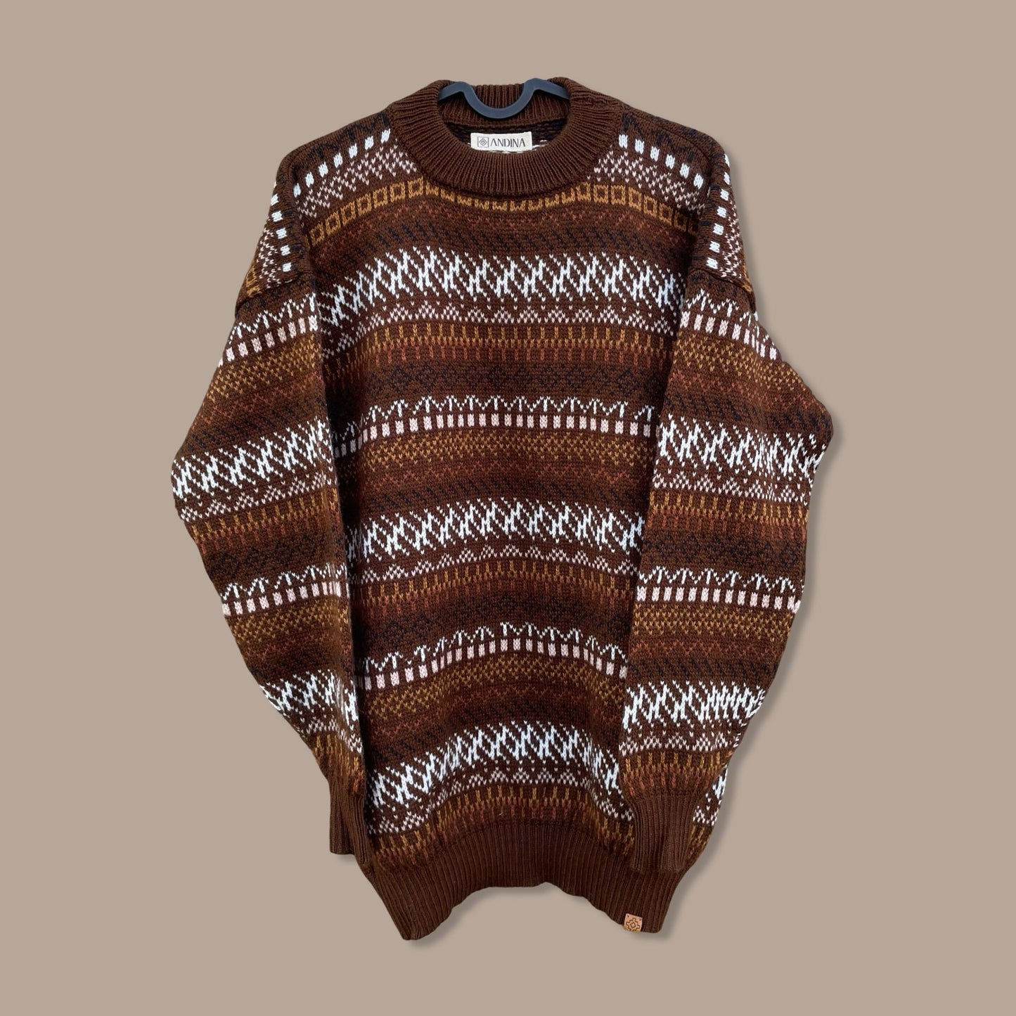 Knitted Ethnic Sweater