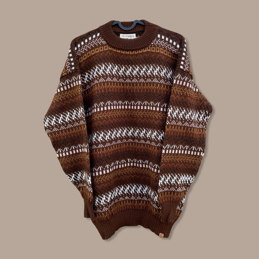 Knitted Ethnic Sweater