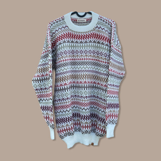Knitted Ethnic Sweater