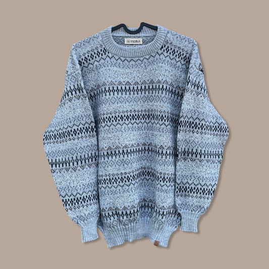 Knitted Ethnic Sweater