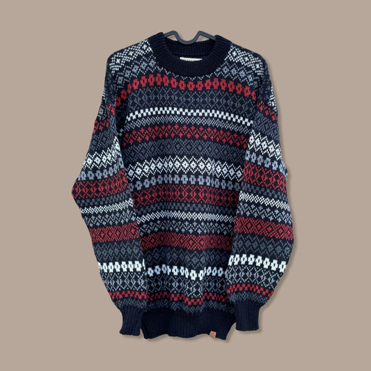 Knitted Ethnic Sweater