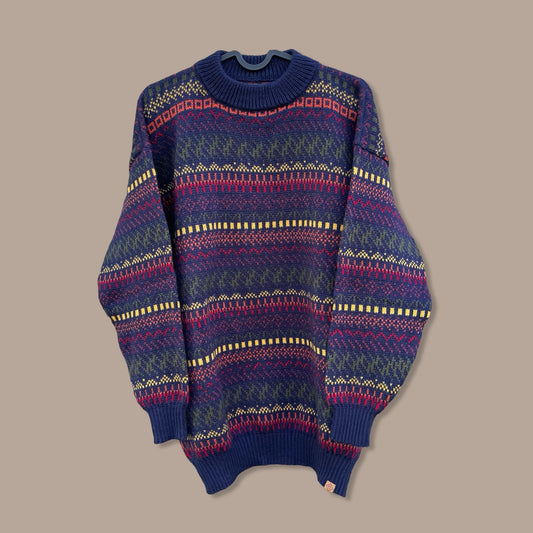 Knitted Ethnic Sweater