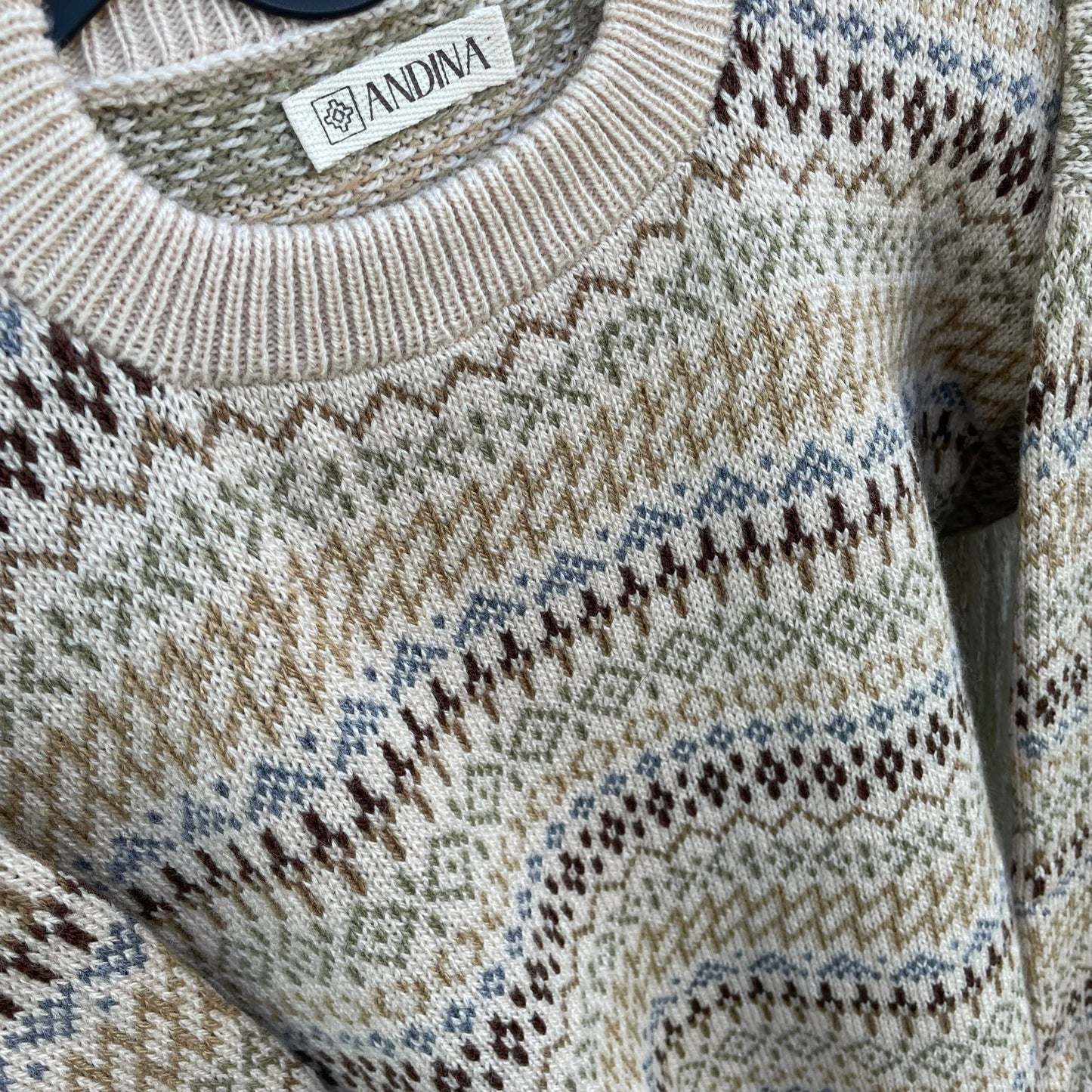 Knitted Ethnic Sweater