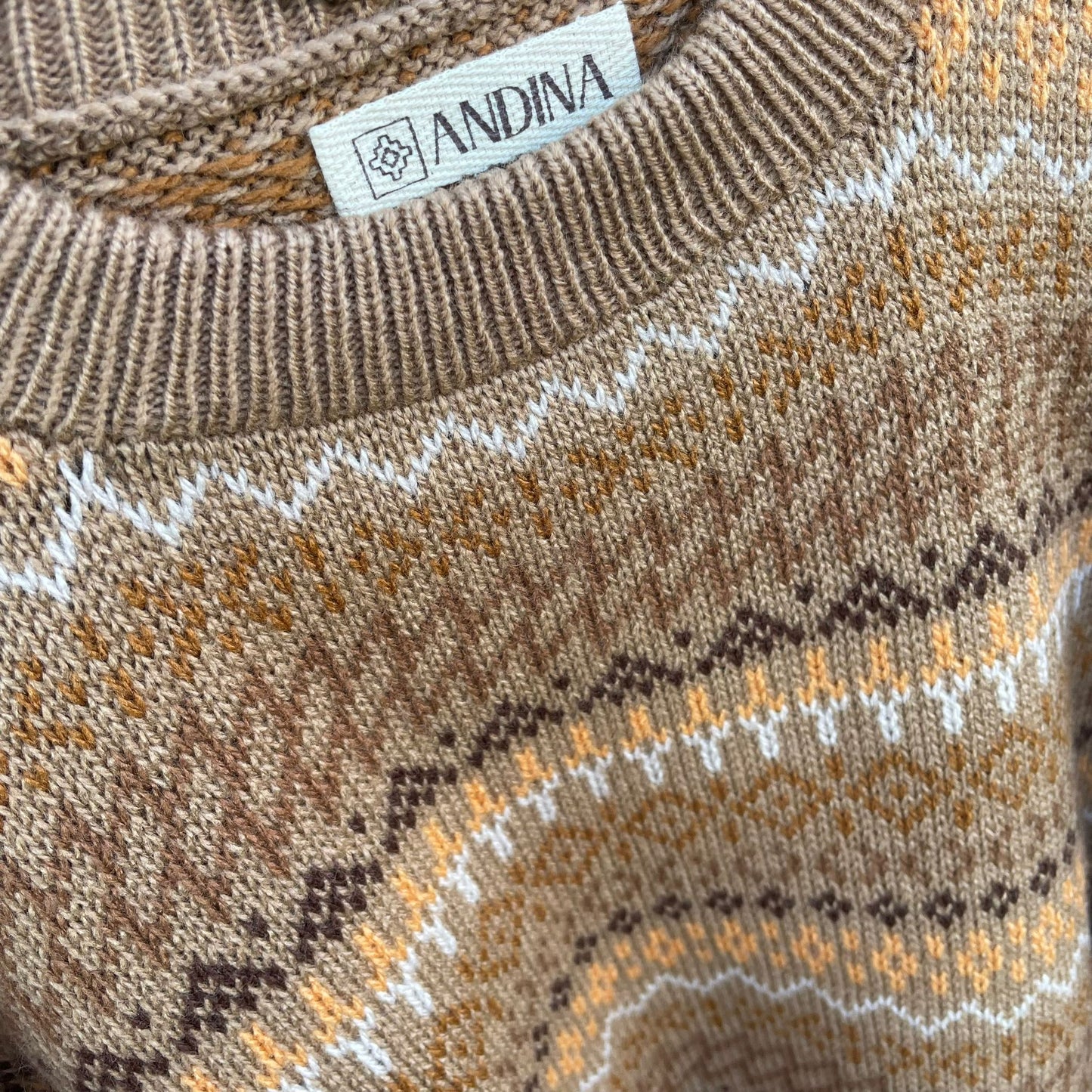Knitted Ethnic Sweater