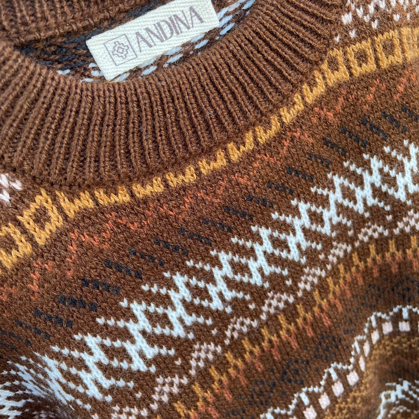 Knitted Ethnic Sweater