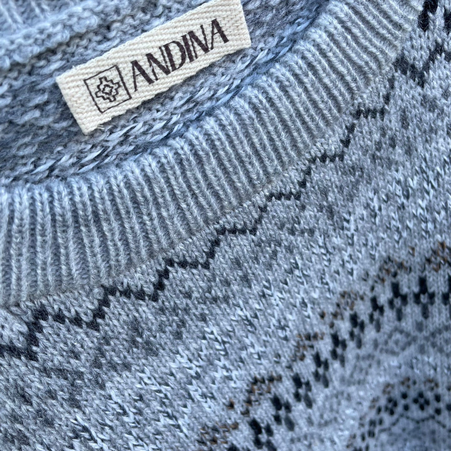 Knitted Ethnic Sweater