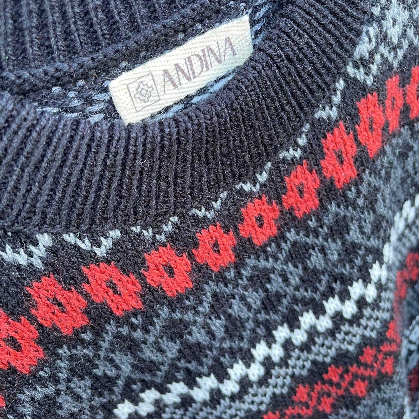 Knitted Ethnic Sweater