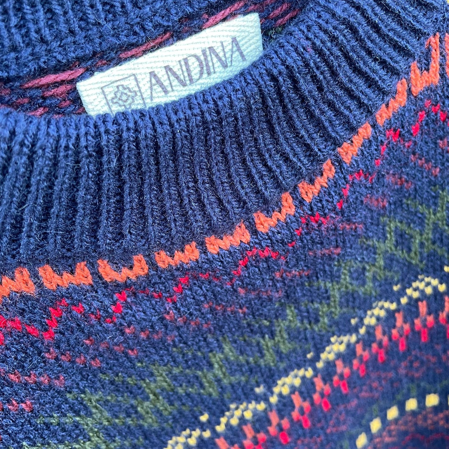 Knitted Ethnic Sweater